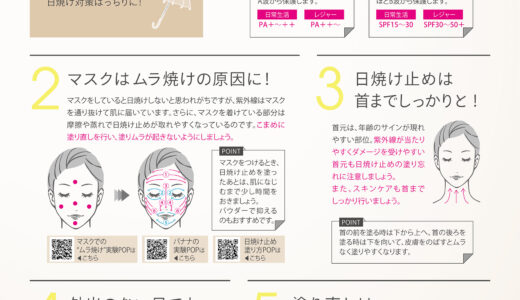 UV対策の意外と知らない５つの常識！