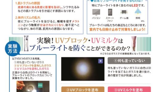 ブルーライト対策、できていますか？