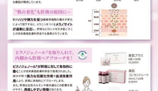 ピクノジェノール®で叶える透明美肌